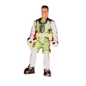 Vintage Adventure Planet Dino‎ Adventure Dinosaur Wrangler 4" Action figure RARE